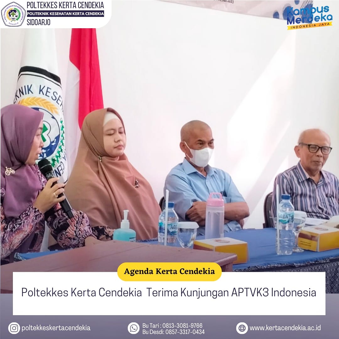 Poltekkes Kerta Cendekia Terima Kunjungan APTVK3 Indonesia